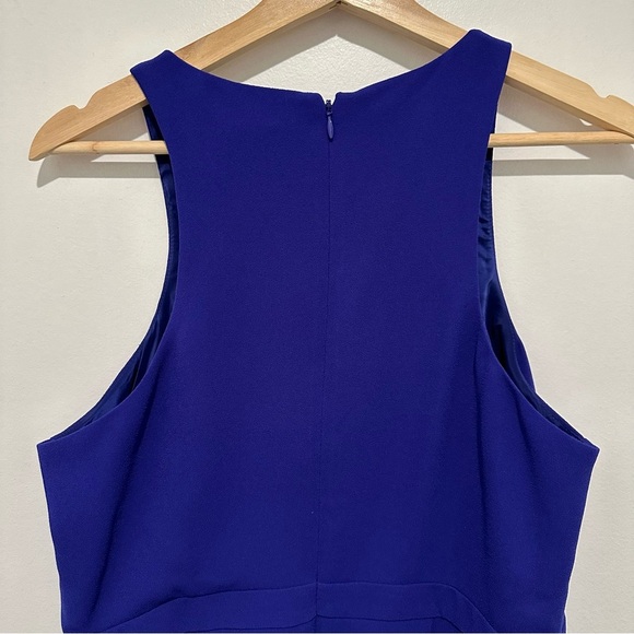J. CREW CUT AWAY‎ STYLE DRESS 07078  BYZANTINE PURPLE SIZE 12 NWT - Picture 6 of 11